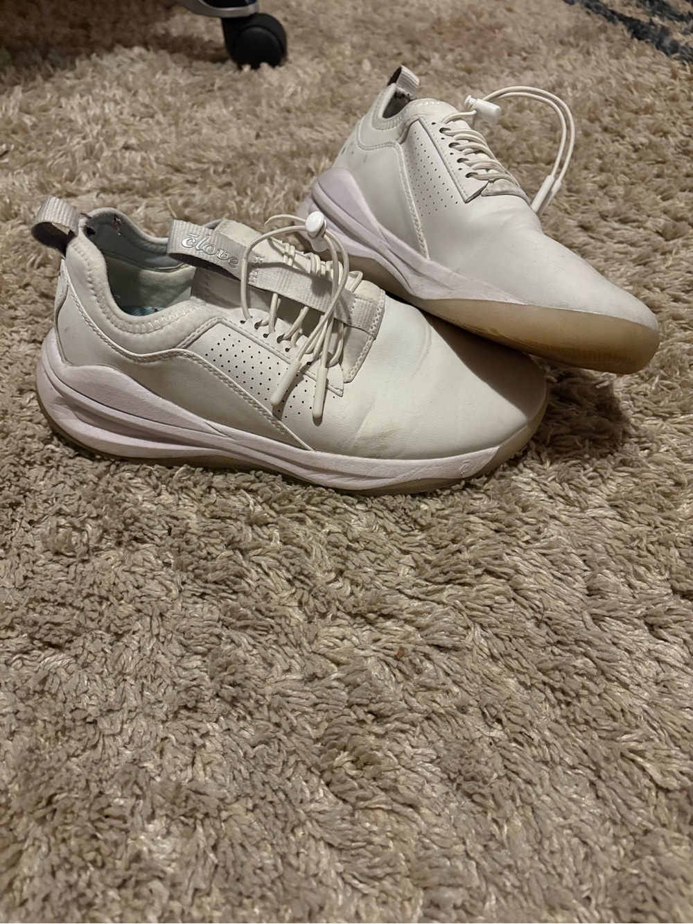 White Women's Slip-On Sneakers